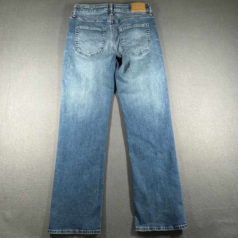 American Eagle Outfitters Original Bootcut Jeans Mens 30x32 Airflex+ Denim - Picture 13 of 16